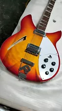 RICK RED 12 String Jazz Electric Guitar Clear Sound Professional Play Instrument