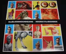 Bloodhound Gang Hooray For Boobies 2016 Blue Translucent Vinyl LP 1500 Copies