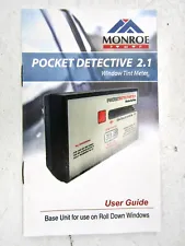 Window Tint Meter Monroe Pocket Detective 2.1 Pro Motor Car for Roll Down Window