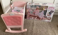 Baby Annabell Box Sweet Dreams Crib Baby Doll Cot.