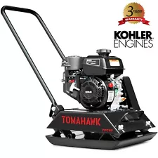 Plate Compactor Tamper Kohler Engine Dirt Soil Gravel Asphalt 3000 lbs/ft