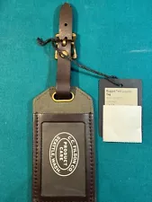 FILSON RUGGED TWILL LUGGAGE TAG Otter Green Rare New with Tags 20152979 Mint