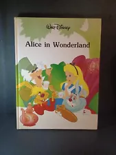 Vintage Walt Disney Alice In Wonderland 1986 Gallery Books