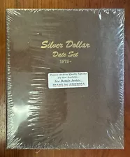 ~SEALED~ Silver Dollar Date Set 1878- Dansco Coin Album (Morgan - Anthony) JBS