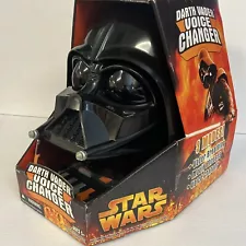 New Listing2004 Hasbro Star Wars Darth Vader Voice Changer Helmet - New in Box