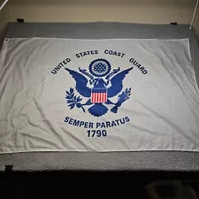 US Coast Guard Flag USCG Emblem United States Semper Paratus 1790 USA 3X5