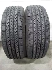 2x P225/65R17 Firestone All Season 8/32 Used Tires (Fits: 225/65R17)