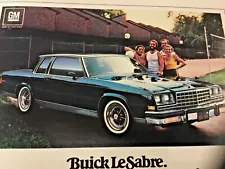 1980 Ad. 1980 Buick Lesabre. Original ad from 1980. Mint