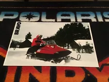 ð ‘82 YAMAHA BRAVO 250 Snowmobile Poster   vintage sled