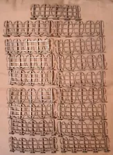 17 - GI JOE Barbed Wire Fence Accessory for 3 3/4" Action Figure Barb Wire Fence