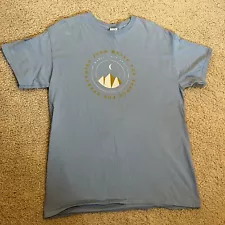 John Mayer The Search for Everything World Tour 2017 Blue Tshirt Merch Large