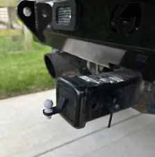 Tiny Trailer Hitch | Novelty Mini Hitch and Ball | Fits all receivers 3D printed