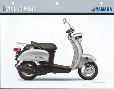 Scooter Data Sheet - Yamaha - Vino Classic - Metallic Silver - 2003 (DC751)