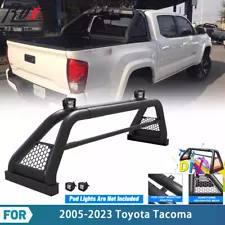 Adjustable Sport Bar Truck Bed Chase Rack Roll Bar For 2005-2023 Toyota tacoma