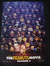 PEANUTS MOVIE movie poster Original DS One sheet 27x40 2015