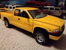 1/18 Anson Dodge Dakota Yellow Pickup Truck *Read Description*