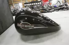 Harley Davidson Genuine gas tank No tank cap FLSTC Black Used From JAPAN