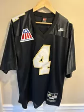 Brett Favre All American Bowl Nike Football Jersey Black Large New