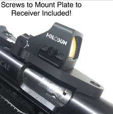 Ruger Mark Series Red Dot Mount Plate For Shield RMS SMS RMSC Optics Adapter