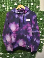 NIKE x NASA Official Stargazer Club Galaxy Tie-Dye Hoodie Sweatshirt Size Large