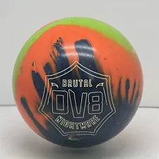 DV8 Brutal Nightmare Hybrid Reactive 15lb Bowling Ball Balance Hole RARE