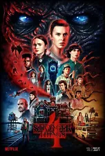 Stranger Things poster (S4) - 11 x 17 inches