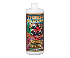 Fox Farm Tiger Bloom 1 Quart 32 Oz - foxfarm nutrients hydroponics