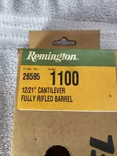 Remington 1100 12ga 21" Rifled Deer Slug Barrel 2-3/4” Blued ð¦NEW NOS