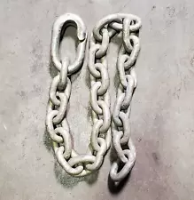 3/8" Rigging Lifting Chain x 32"L (2'8"L) Zinc Plated