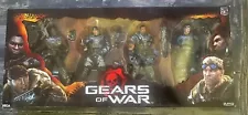 Gears of War Player Select Neca 2008 7" figure NIB Delta squad boxed set 4 figs