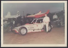 STP Modified Dirt Track Race Car #31 with Wing color photo 1968