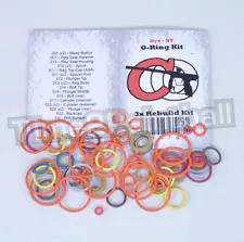 Dye NT10 NT11 Color Coded 3x Oring Rebuild Seal Kit *FREE SHIPPING O Ring O-ring