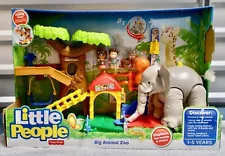 NEW FISHER PRICE BIG ANIMAL ZOO SET