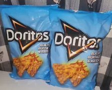 Blazin Buffalo & Ranch Doritos Limited Time Edition Lot Of 2 Bags 9.25 Oz Each