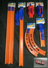 Hot Wheels Loop, Ramp, Curve, Launchers & Straight Tracks 8'-10’ Total Track New