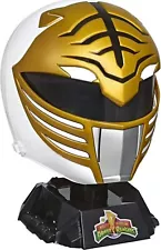 Power Rangers Lightning Collection Mighty Morphin White Ranger Helmet 1:1