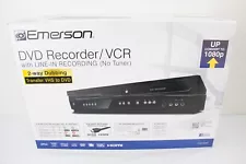 Emerson ZV427EM5 DVD Recorder VCR Combo Player 1080p Transfer VHS *NEW* SEALED