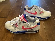 Nike Air Cross Trainer 3 Low White Hyper Pink Racer Blue FN6887-100 Sz 9.5 Men