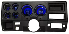 1973-1987 Chevy Truck Digital Dash Panel Blue LED Gauges For LS Swap Made In US