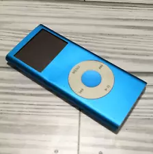 Ipod Apple Nano 2nd Generation Model Blue For Parts or Repair Untested