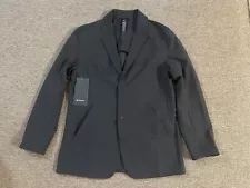 Lululemon New Venture Blazer Coat Jacket BLK Black Men's Size Large NWT