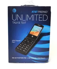 New Sealed AT&T PREPAID CINGULAR FLIP 2 CELL PHONE NO CONTRACT