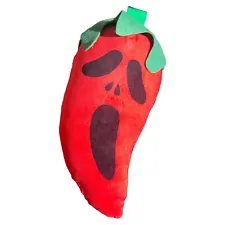 Ghost Face SCREAM Crazy Red Chili Pepper 12" Plush Big T Toys Stuffed Food