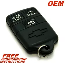 1995 1996 CHEVY CHEVROLET GM REMOTE ENTRY KEY FOB TRANSMITTER ABO0104T (For: 1996 Chevrolet Lumina)