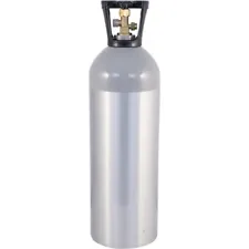 20 lb CO 2 Tank Aluminum Air Cylinder Draft Beer Kegerator Grow Welding Homebrew