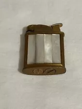 Vintage Evans Mother Of Pearl Cigarette Lighter Works