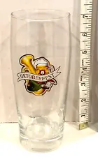 OKTOBERFEST BEER GLASS Pint Barware - Man Cave - Pub - Bar - Pilsner - Pint -