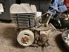 1972 Yamaha RT2 360 Enduro Motor Engine RT1 for Rebuild or Parts Needs Repair (For: 1973 Yamaha 360)