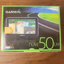 Garmin NUVI 50LM 5" GPS Navigation System Bundle Lifetime Map Updates BRAND NEW!