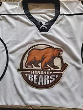 Hershey Bears Replica White Home Jersey